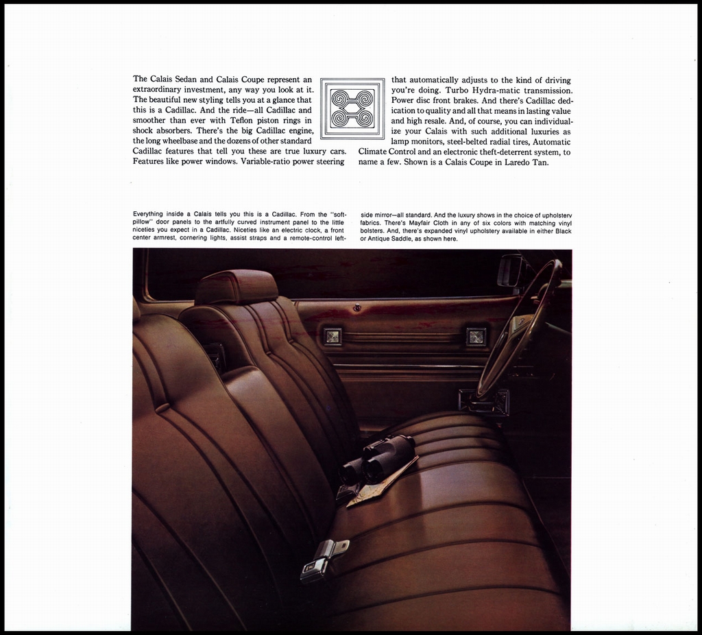 1973 Cadillac Brochure Page 1